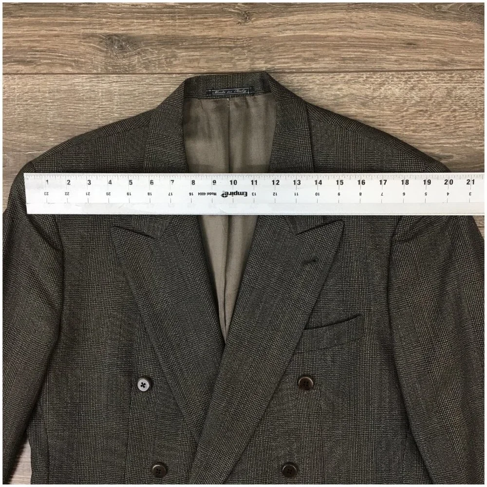 Vintage Lubiam LBM 911 Mens Blazer Sport Coat‎ Two Button Jacket Wool 42R Casual